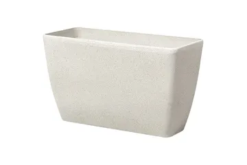 Trädgårdskruka Beliani Baris Beige Beige - Hage - Dyrking & hagearbeid - Dyrking - Blomsterpotter - Store blomsterkrukker