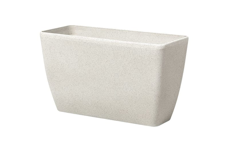 Trädgårdskruka Beliani Baris Beige Beige - Hage - Dyrking & hagearbeid - Dyrking - Blomsterpotter - Store blomsterkrukker