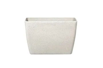Trädgårdskruka Beliani Baris set om 2 Beige, 60x27x41 cm Beige - Hage - Dyrking & hagearbeid - Dyrking - Blomsterpotter - Store blomsterkrukker