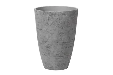 Trädgårdskruka Beliani Camia set om 2 Beige, 43x43x60 cm Grey - Hage - Dyrking & hagearbeid - Dyrking - Blomsterpotter - Store blomsterkrukker