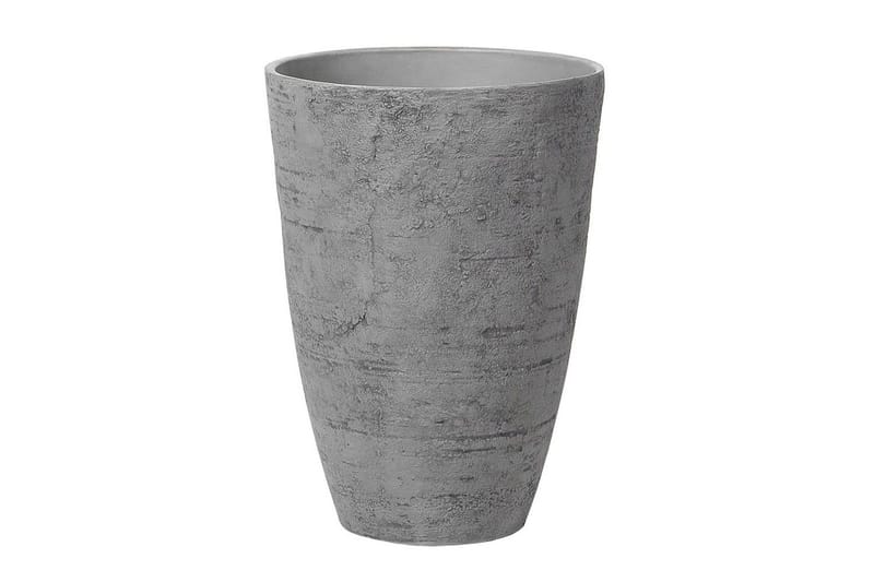 Trädgårdskruka Beliani Camia set om 2 Beige, 43x43x60 cm Grey - Hage - Dyrking & hagearbeid - Dyrking - Blomsterpotter - Store blomsterkrukker