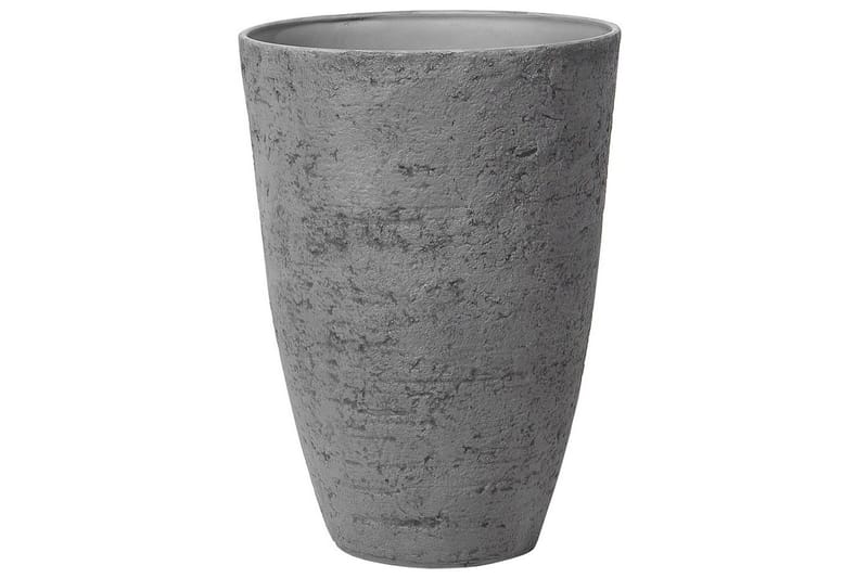 Trädgårdskruka Beliani Camia set om 2 Beige, 51x51x71 cm Grey - Hage - Dyrking & hagearbeid - Dyrking - Blomsterpotter - Store blomsterkrukker
