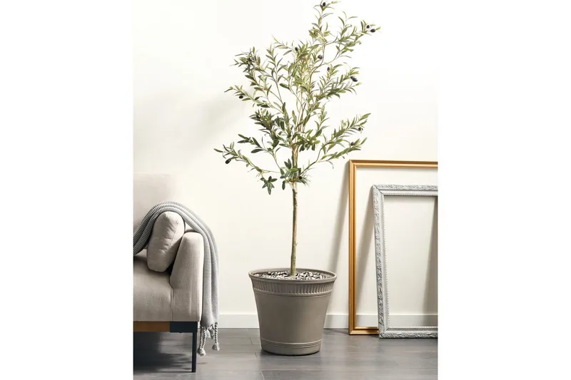 Trädgårdskruka Beliani Cistus Grey - Hage - Dyrking & hagearbeid - Dyrking - Blomsterpotter - Store blomsterkrukker