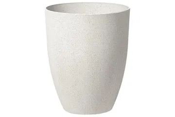 Trädgårdskruka Beliani Croton 43x43x52 cm Offwhite - Hage - Dyrking & hagearbeid - Dyrking - Blomsterpotter - Store blomsterkrukker