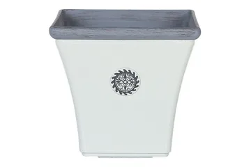 Trädgårdskruka Beliani Elateia White||blue - Hage - Dyrking & hagearbeid - Dyrking - Blomsterpotter - Store blomsterkrukker