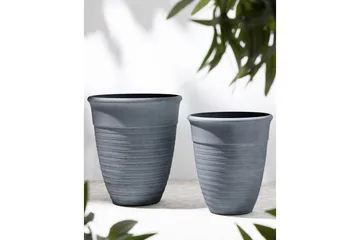 Trädgårdskruka Beliani Katalima Grey - Hage - Dyrking & hagearbeid - Dyrking - Blomsterpotter - Store blomsterkrukker