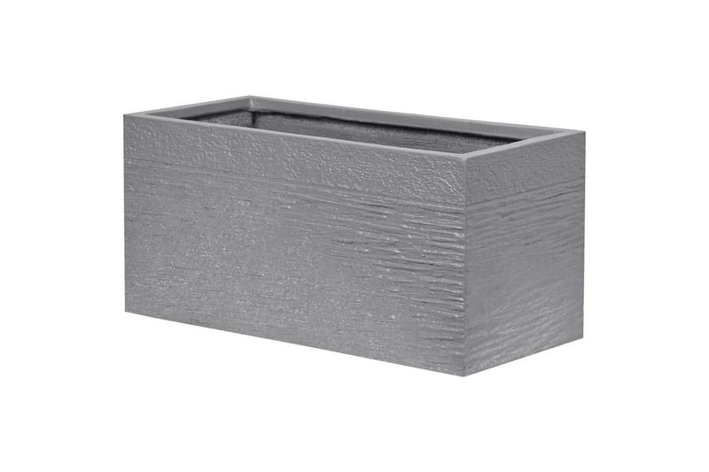 Trädgårdskruka Beliani Myra 50x23x24 cm Grey - Hage - Dyrking & hagearbeid - Dyrking - Blomsterpotter - Store blomsterkrukker