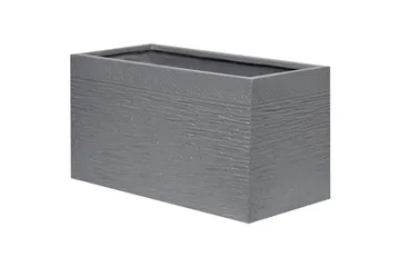 Trädgårdskruka Beliani Myra 60x29x30 cm Grey - Hage - Dyrking & hagearbeid - Dyrking - Blomsterpotter - Store blomsterkrukker