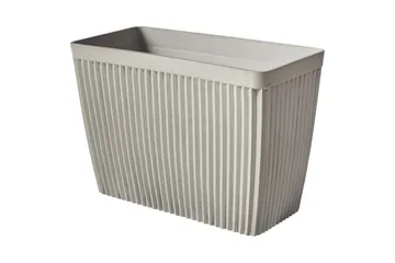 Trädgårdskruka Beliani Sisal 59x28x41 cm Beige - Hage - Dyrking & hagearbeid - Dyrking - Blomsterpotter - Store blomsterkrukker
