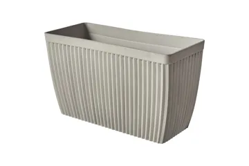 Trädgårdskruka Beliani Sisal 74x32x43 cm Beige - Hage - Dyrking & hagearbeid - Dyrking - Blomsterpotter - Store blomsterkrukker