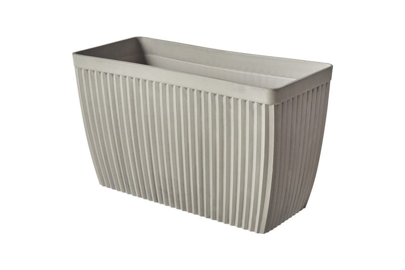 Trädgårdskruka Beliani Sisal 74x32x43 cm Beige - Hage - Dyrking & hagearbeid - Dyrking - Blomsterpotter - Store blomsterkrukker