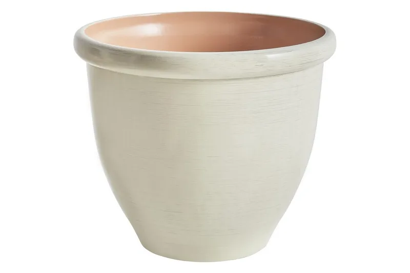 Trädgårdskruka Beliani Tesalia Beige Beige, undefined