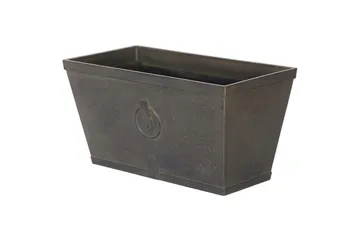 Trädgårdskruka Beliani Poria set om 2 Brown - Hage - Dyrking & hagearbeid - Dyrking - Blomsterpotter - Store blomsterkrukker