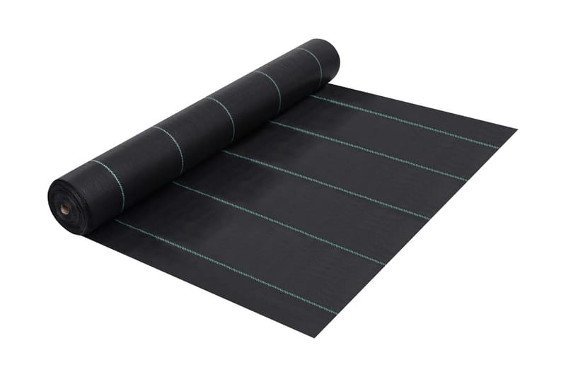 Kontrollmatte for ugress svart 1x10 m PP - Svart - Hage - Dyrking & hagearbeid - Dyrking - Plantepleie & gresspleie - Ugrasbekjempelse