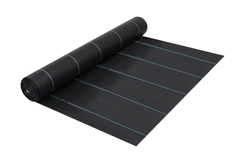 Kontrollmatte for ugress svart 1x50 m PP - Svart - Hage - Dyrking & hagearbeid - Dyrking - Plantepleie & gresspleie - Ugrasbekjempelse