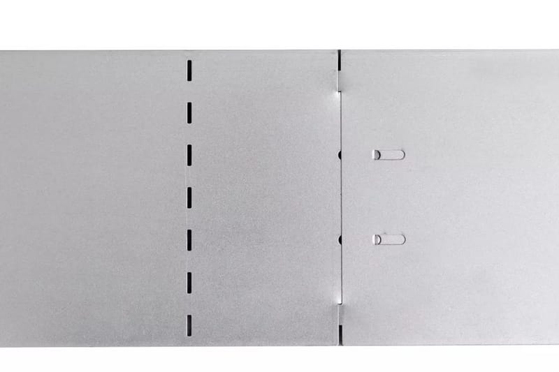 Plengjerde 10 stk galvanisert stål 100x20 cm - Hage - Dyrking & hagearbeid - Dyrking - Plantestøtte - Bedkant
