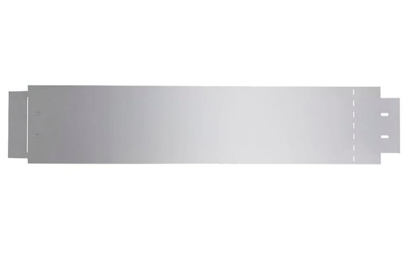 Plengjerde 15 stk galvanisert stål 100x20 cm - Hage - Dyrking & hagearbeid - Dyrking - Plantestøtte - Bedkant