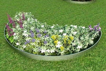 Plengjerde 20 stk galvanisert stål 100x20 cm - Hage - Dyrking & hagearbeid - Dyrking - Plantestøtte - Bedkant