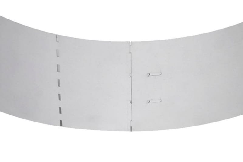 Plengjerde 20 stk galvanisert stål 100x20 cm - Hage - Dyrking & hagearbeid - Dyrking - Plantestøtte - Bedkant