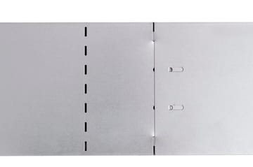 Plengjerde 20 stk galvanisert stål 100x20 cm - Hage - Dyrking & hagearbeid - Dyrking - Plantestøtte - Bedkant