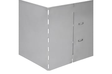 Plengjerde 20 stk galvanisert stål 100x20 cm - Hage - Dyrking & hagearbeid - Dyrking - Plantestøtte - Bedkant