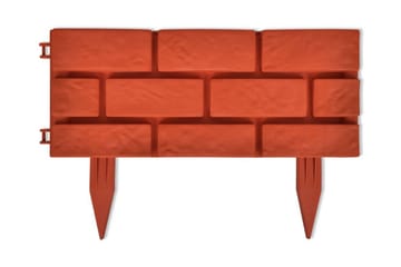 Plengjerde Murstein Utseende 11stk - Hage - Dyrking & hagearbeid - Dyrking - Plantestøtte - Bedkant
