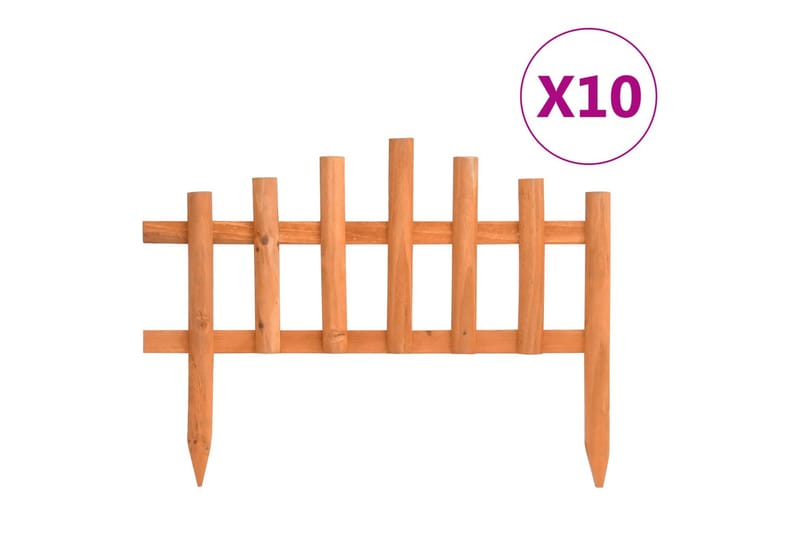Plenkanter 10 stk gran 4,4 m - Hage - Dyrking & hagearbeid - Dyrking - Plantestøtte - Bedkant