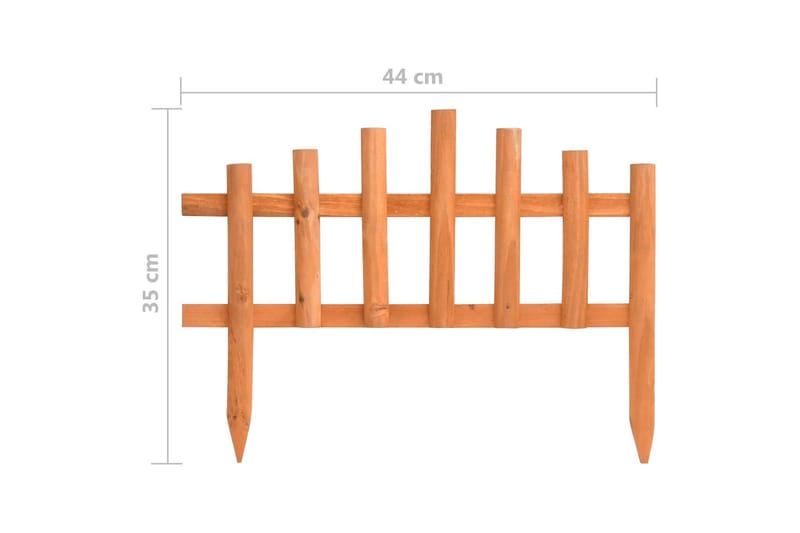 Plenkanter 10 stk gran 4,4 m - Hage - Dyrking & hagearbeid - Dyrking - Plantestøtte - Bedkant