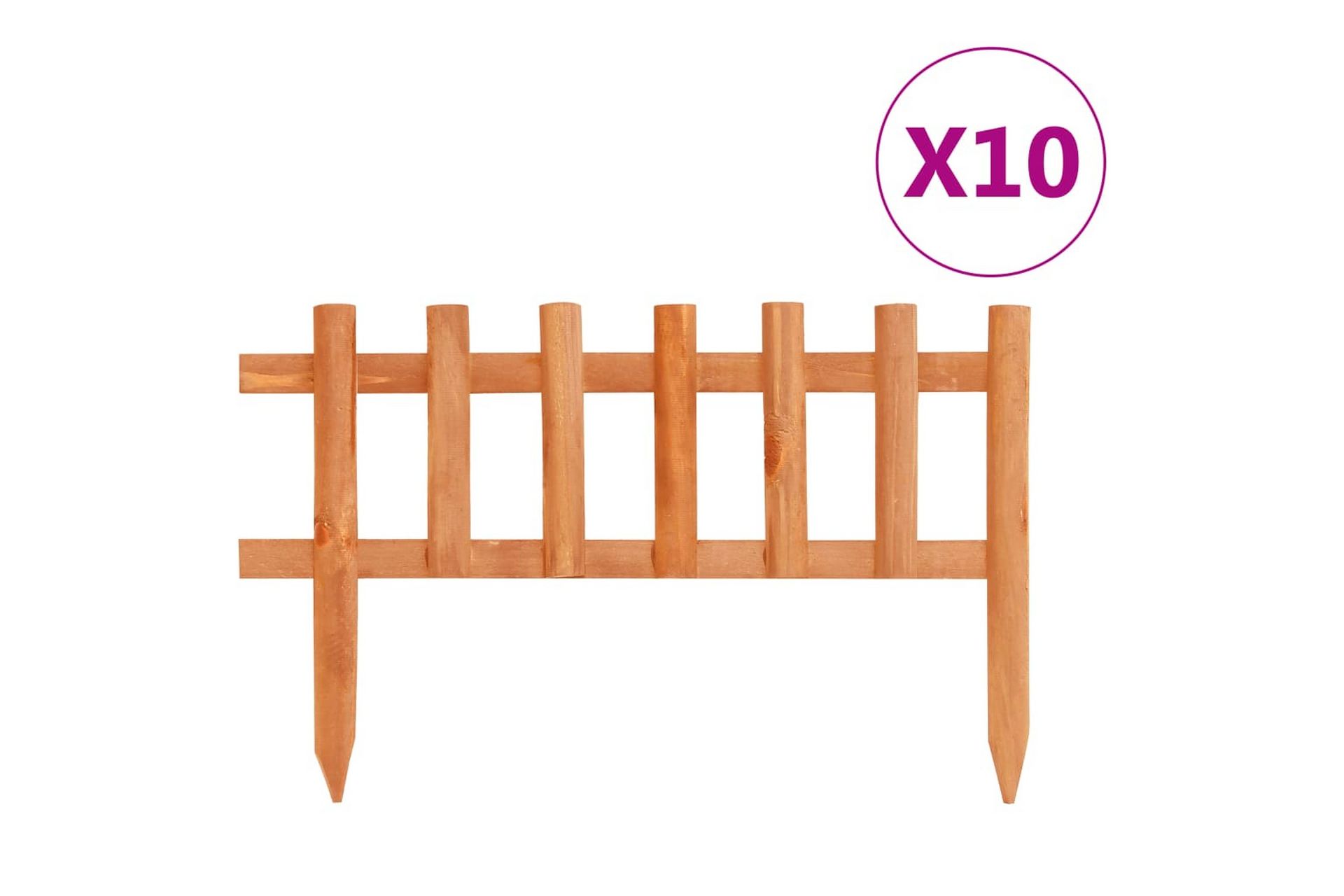 Plenkanter 10 stk gran 4,4 m - Hage - Dyrking & hagearbeid - Dyrking - Plantestøtte - Bedkant