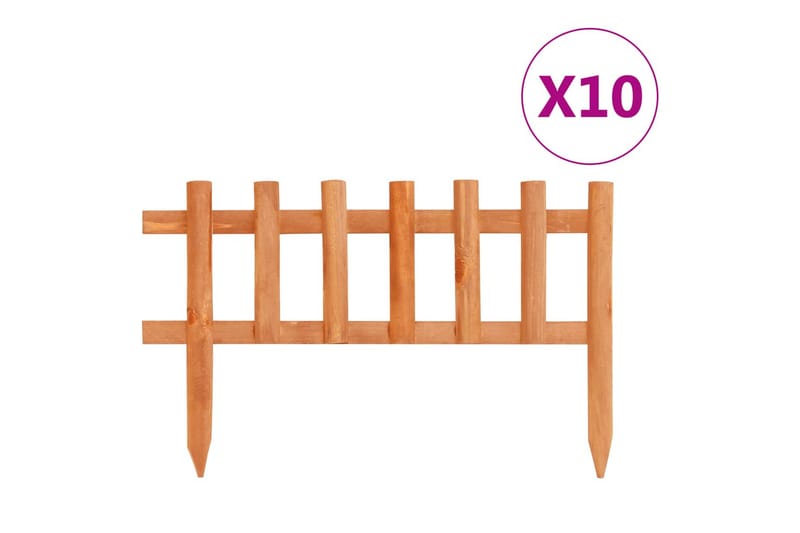 Plenkanter 10 stk gran 4,4 m - Hage - Dyrking & hagearbeid - Dyrking - Plantestøtte - Bedkant