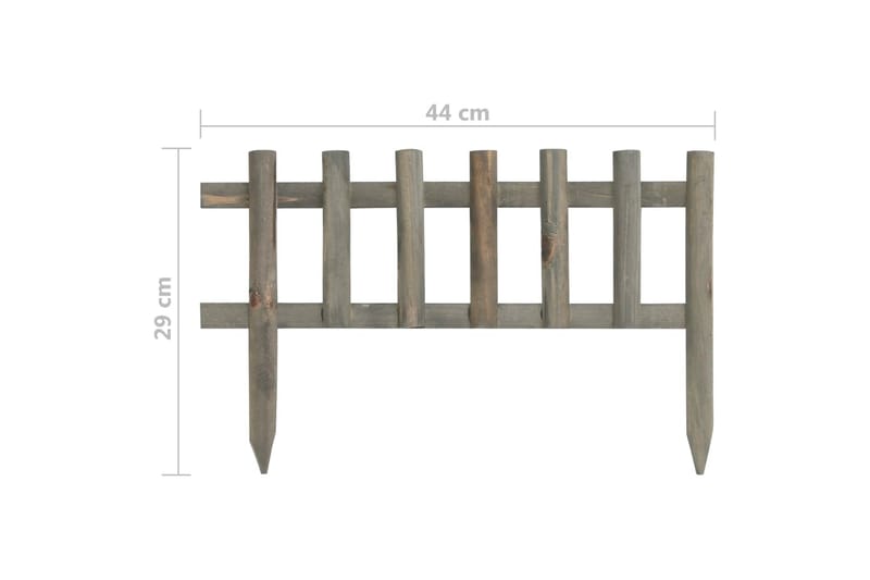 Plenkanter 10 stk gran 4,4 m - Hage - Dyrking & hagearbeid - Dyrking - Plantestøtte - Bedkant