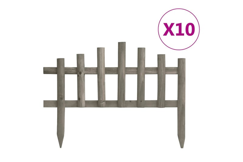 Plenkanter 10 stk gran 4,4 m - Hage - Dyrking & hagearbeid - Dyrking - Plantestøtte - Bedkant