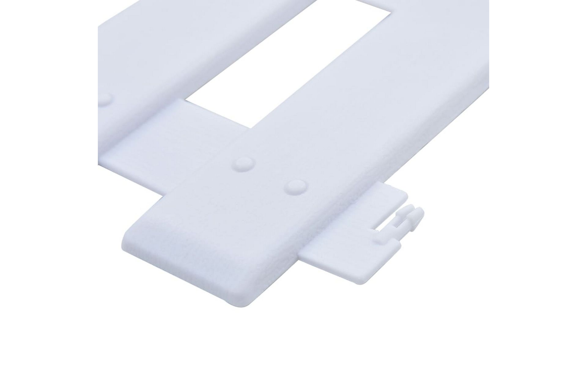 Plenkanter 25 stk hvit 10 m PP - Hage - Dyrking & hagearbeid - Dyrking - Plantestøtte - Bedkant