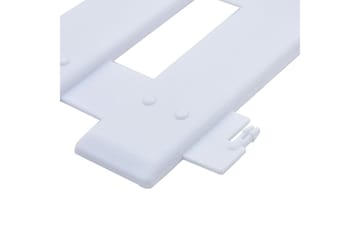 Plenkanter 25 stk hvit 10 m PP - Hage - Dyrking & hagearbeid - Dyrking - Plantestøtte - Bedkant