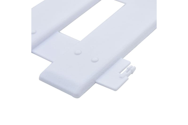 Plenkanter 25 stk hvit 10 m PP - Hage - Dyrking & hagearbeid - Dyrking - Plantestøtte - Bedkant