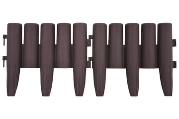 Plenkanter 36 stk brun 10 m PP - Hage - Dyrking & hagearbeid - Dyrking - Plantestøtte - Bedkant
