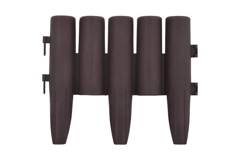 Plenkanter 36 stk brun 10 m PP - Hage - Dyrking & hagearbeid - Dyrking - Plantestøtte - Bedkant