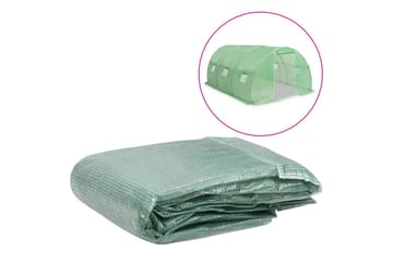 Erstattningstrekk til drivhus (13,5 m²) 300x450x200 cm grønn - Hage - Dyrking & hagearbeid - Dyrking - Planting & forkultivering - Plastnett & hagenett