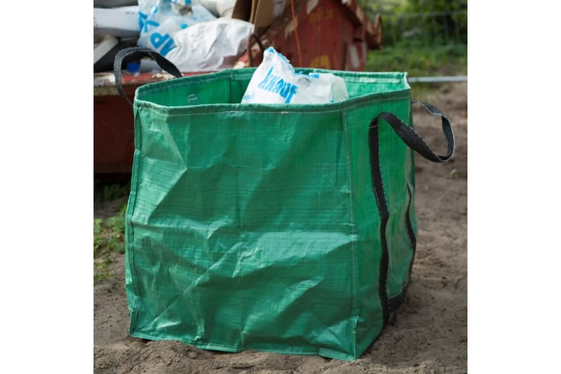 Nature Hageavfallssekk firkantet grønn 325 L 6072401 - Hage - Dyrking & hagearbeid - Dyrking - Planting & forkultivering - Plastnett & hagenett