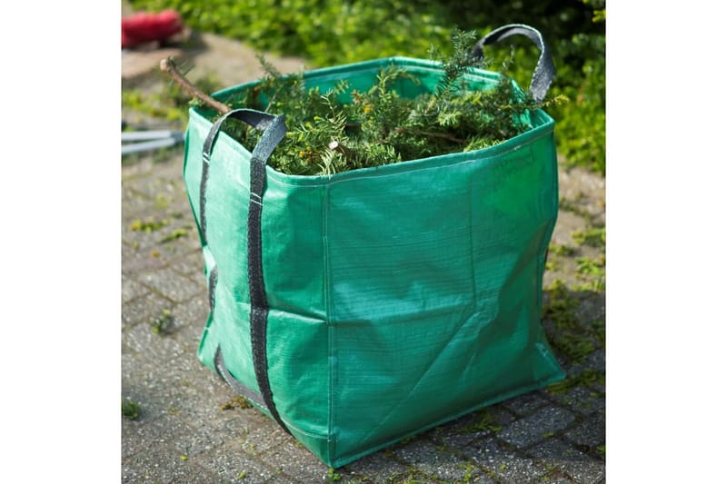 Nature Hageavfallssekk firkantet grønn 325 L 6072401 - Hage - Dyrking & hagearbeid - Dyrking - Planting & forkultivering - Plastnett & hagenett