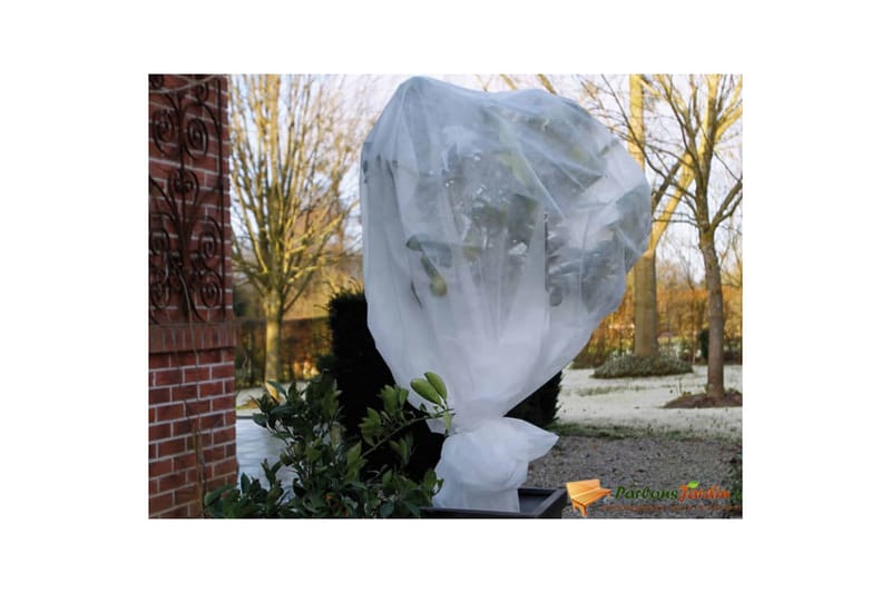 Nature Vintertrekk fleece 30 g/m² hvit 1x10 m - Plastnett & hagenett - Bærnett