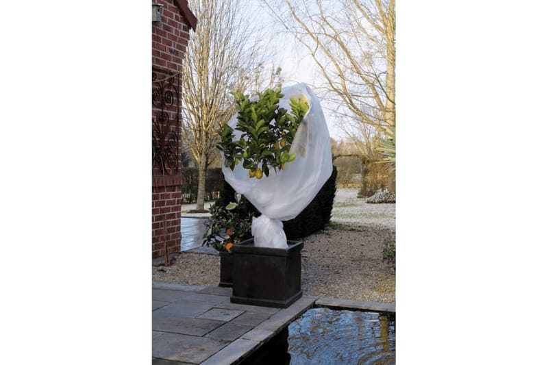 Nature Vintertrekk fleece 30 g/m² hvit 2x5 m - Hage - Dyrking & hagearbeid - Dyrking - Planting & forkultivering - Plastnett & hagenett