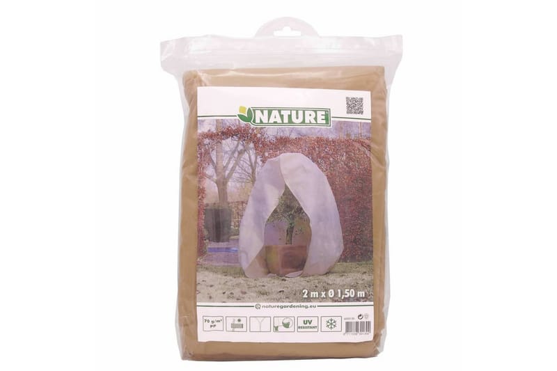 Nature Vintertrekk m. glidelås fleece 70 g/m² 2x1,5x1,5 m - Hage - Dyrking & hagearbeid - Dyrking - Planting & forkultivering - Plastnett & hagenett