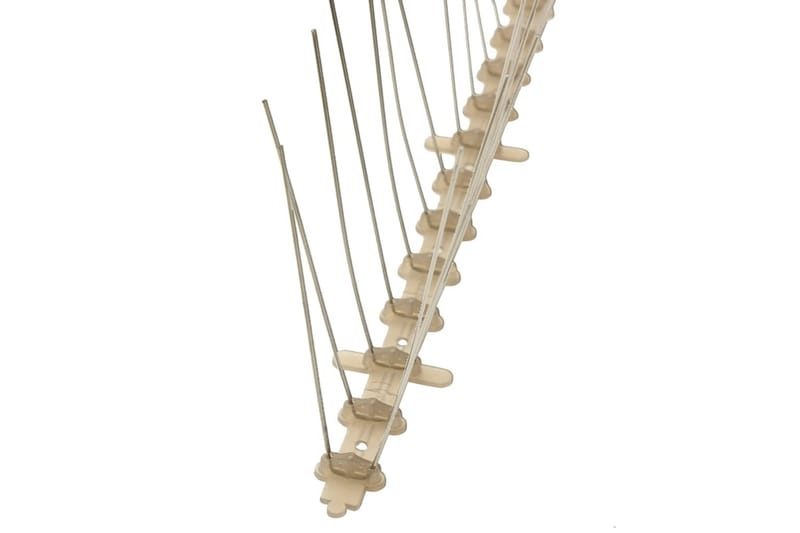Fuglepigger 4 rader 20 stk plast 10m - Hage - Dyrking & hagearbeid - Dyrking - Skadedyrbekjempelse - Fuglepigger