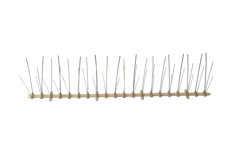 Fuglepigger 5 rader 20 stk plast 10m - Hage - Dyrking & hagearbeid - Dyrking - Skadedyrbekjempelse - Fuglepigger