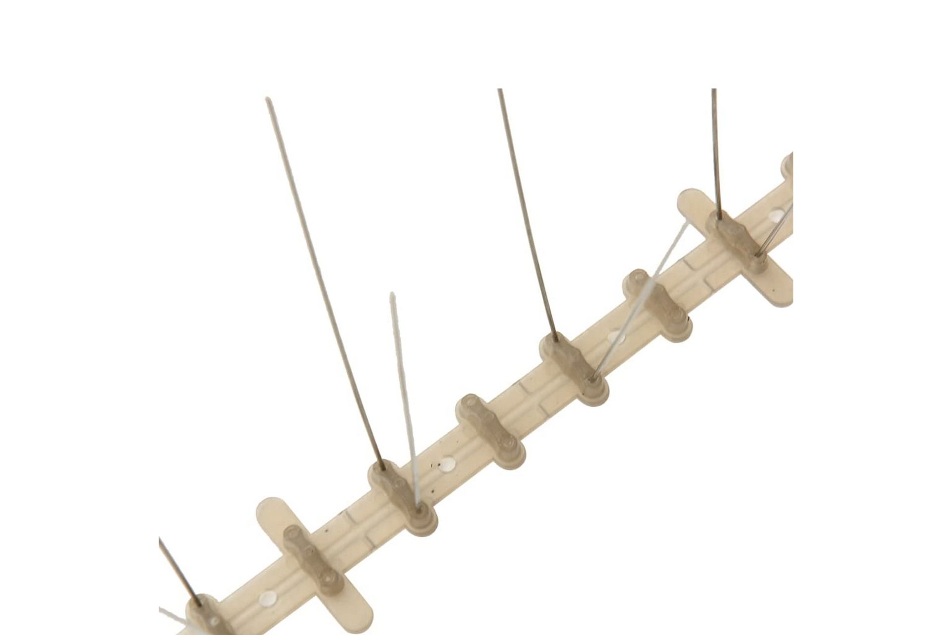 Fuglepigger 2 rader 20 stk plast 10 m - Hage - Dyrking & hagearbeid - Dyrking - Skadedyrbekjempelse - Fuglepigger