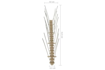 Fuglepigger 2 rader 20 stk plast 10 m - Hage - Dyrking & hagearbeid - Dyrking - Skadedyrbekjempelse - Fuglepigger