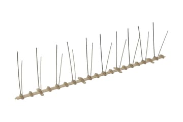 Fuglepigger 2 rader 20 stk plast 10 m - Hage - Dyrking & hagearbeid - Dyrking - Skadedyrbekjempelse - Fuglepigger