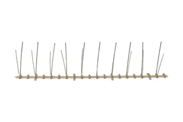 Fuglepigger 2 rader 20 stk plast 10 m - Hage - Dyrking & hagearbeid - Dyrking - Skadedyrbekjempelse - Fuglepigger
