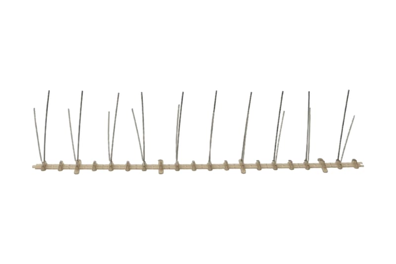 Fuglepigger 2 rader 20 stk plast 10 m - Hage - Dyrking & hagearbeid - Dyrking - Skadedyrbekjempelse - Fuglepigger